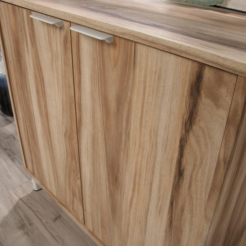 Sauder 24" Portage Park Bookcase Door Kit Kiln Acacia: Hidden Storage, Laminated Surface, MDF Frame