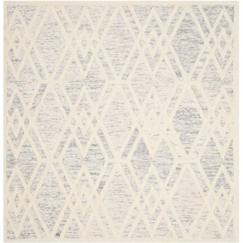 Deedgra Hand Tufted Wool Geometric Rug