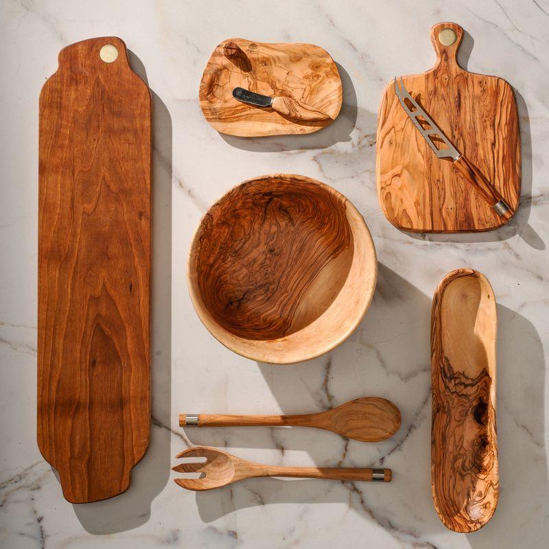 Berard France Olive Wood Butter Dish