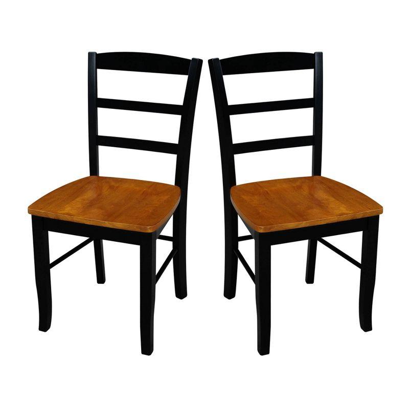 Set of 2 Madrid Ladderback Chairs - International Concepts