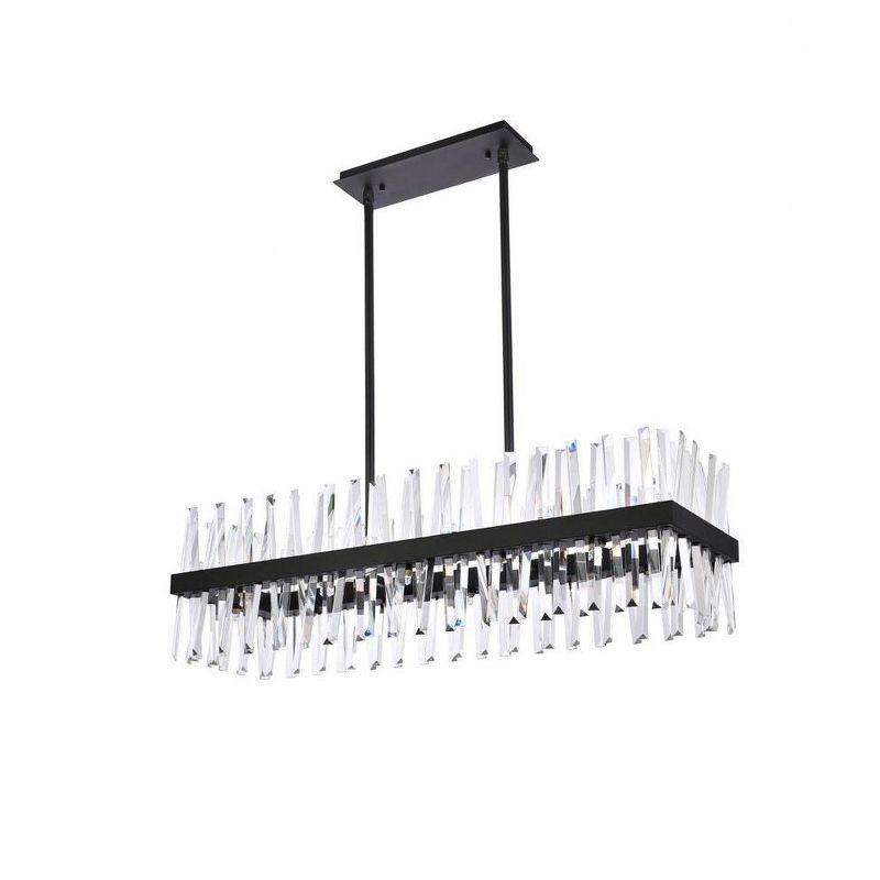 Elegant Lighting Serephina 24 - Light Chandelier in  Black