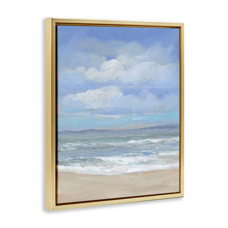 Stupell Industries " Cloudy Ocean Bay Shoreline " by Tim OToole