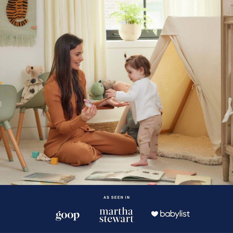 Lalo White Wood and Canvas Toddler Play Tent