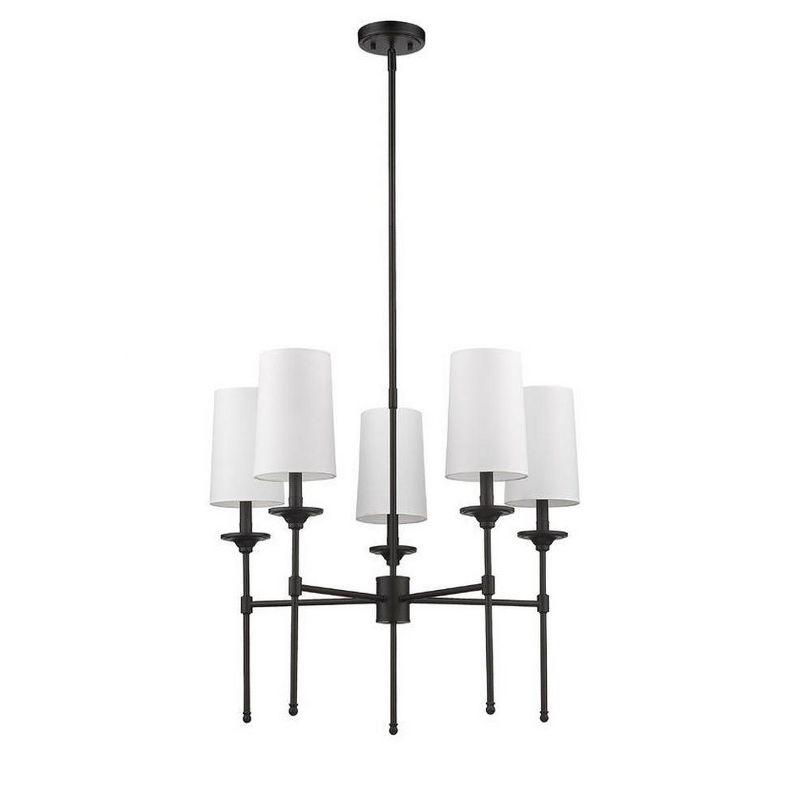 Hayse 5 - Light Dimmable Classic / Traditional Chandelier