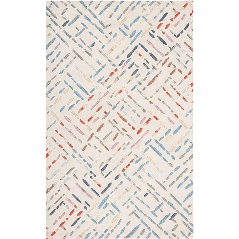 Mistana™ Charters Towers Abstract Handmade Tufted Wool Area Rug
