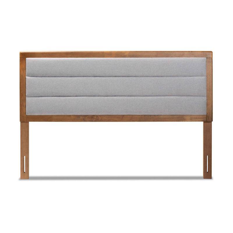 Dexter Fabric Upholstered Wood Headboard - Baxton Studio