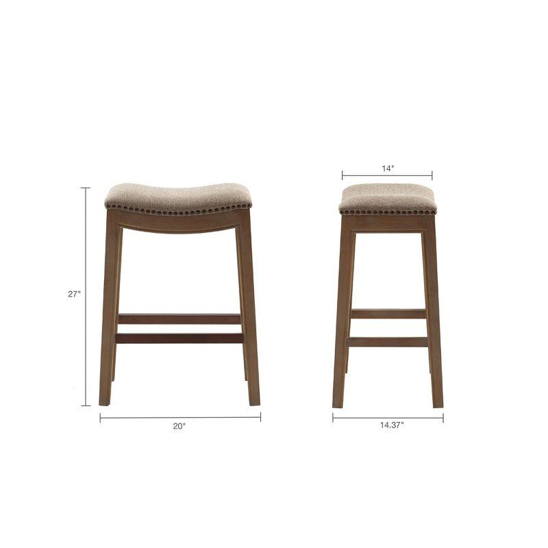 Westly Saddle Counter Height Barstool