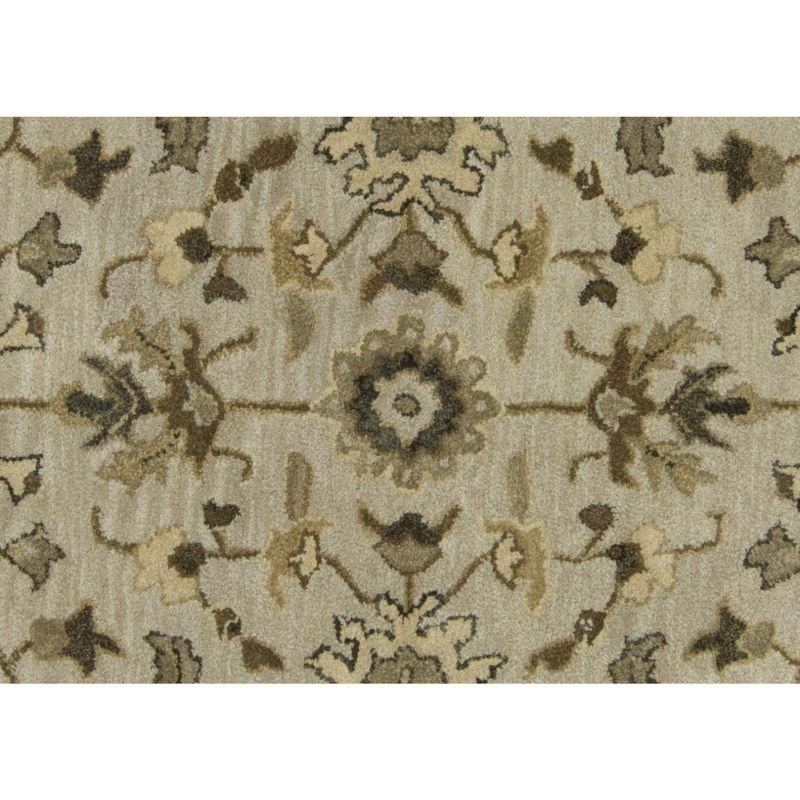 Eaton Traditional Oriental Gray/Ivory/Taupe Area Rug