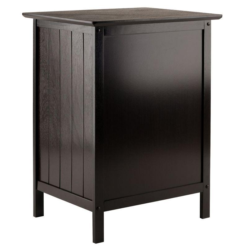 Blair Accent Table Coffee Finish - Winsome: End Table, Bedside, Home Office Storage