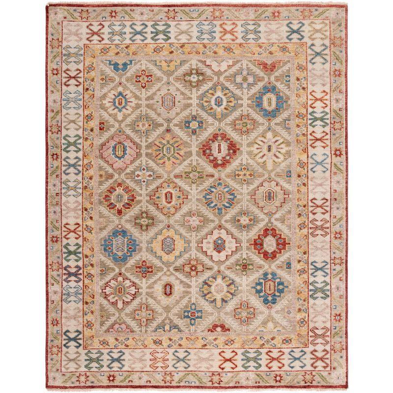 Safavieh Hand Knotted 80% Wool And 20% Cotton Southwestern Rug