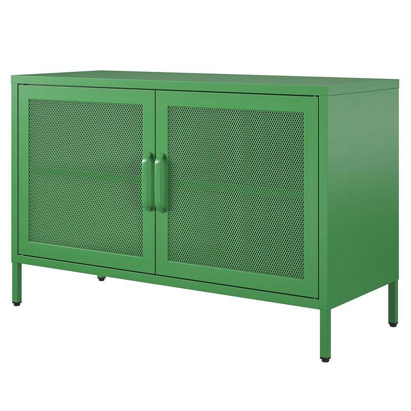 Channing 25.2" Tall Steel 2 - Door Accent Cabinet