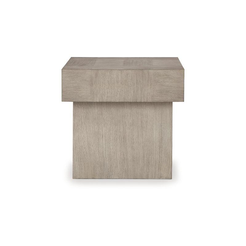 Signature Design by Ashley Jorlaina End Table, Light Grayish Brown