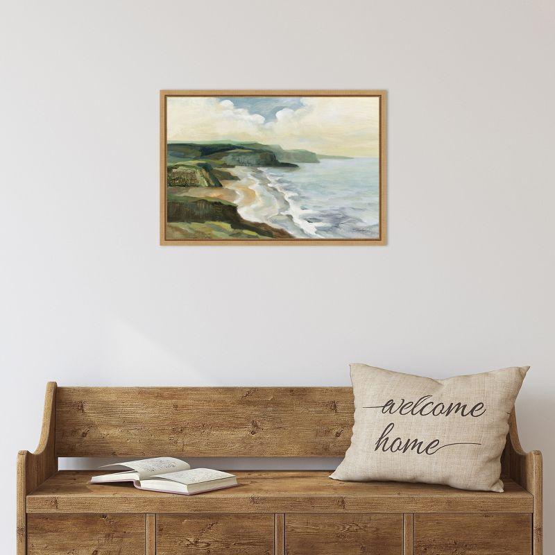 Amanti Art Irish Coast by Silvia Vassileva Framed Canvas Wall Art