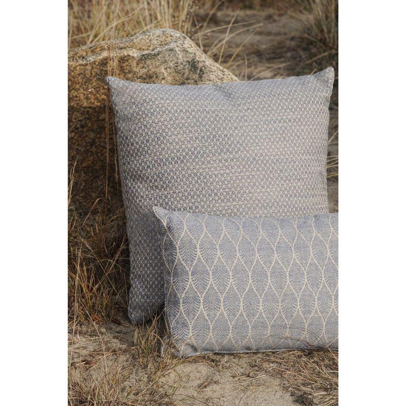 Coastal Breeze Indigo Indoor Outdoor Pillow