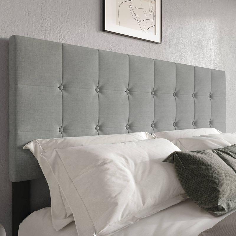 Home Design Full Ida Headboard Gray
