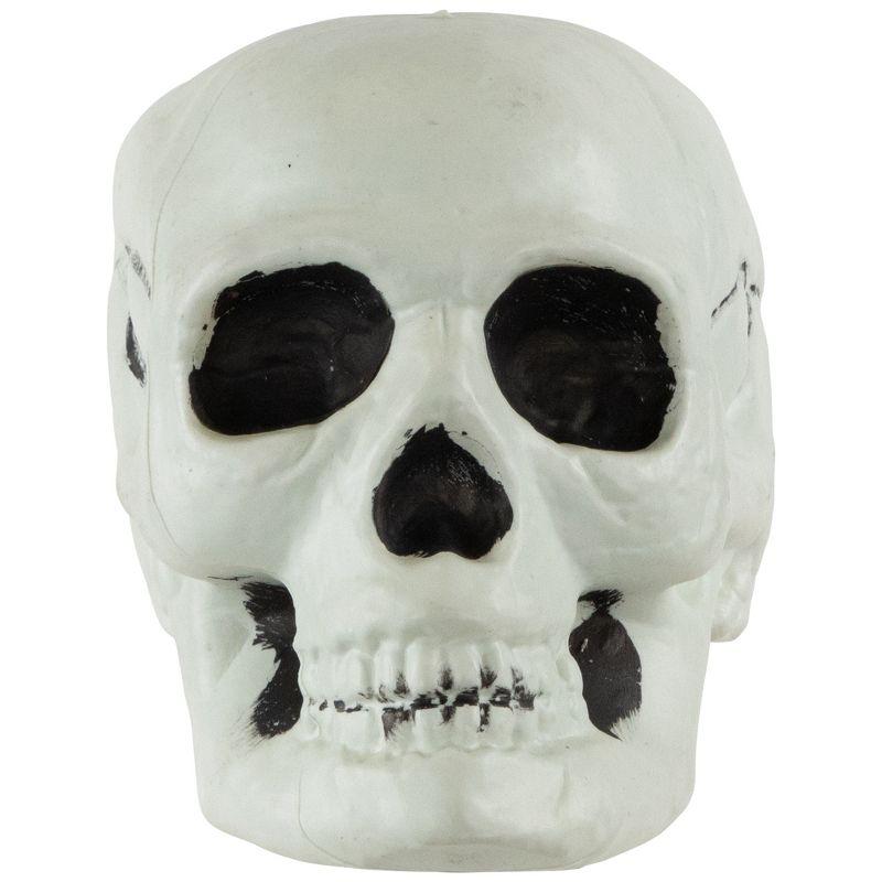 Northlight Bag of Skulls Halloween Decorations - 6" - Set of 3