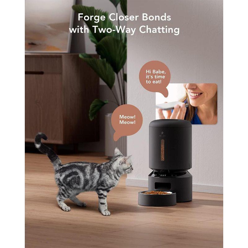 PETLIBRO Automatic Cat Feeder with Camera, 1080P HD Video & Night Vision, 5G WiFi feeder with 2-Way Audio, Motion & Sound Alerts