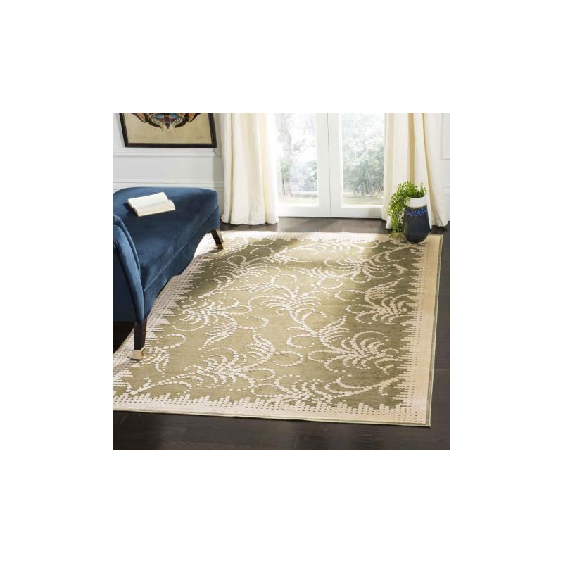 Martha Stewart Fountain Swirl Performance Floral Rug