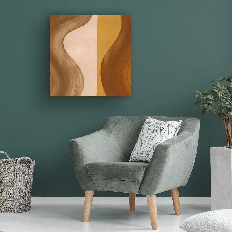 Modern & Contemporary " Wavy Clay I "