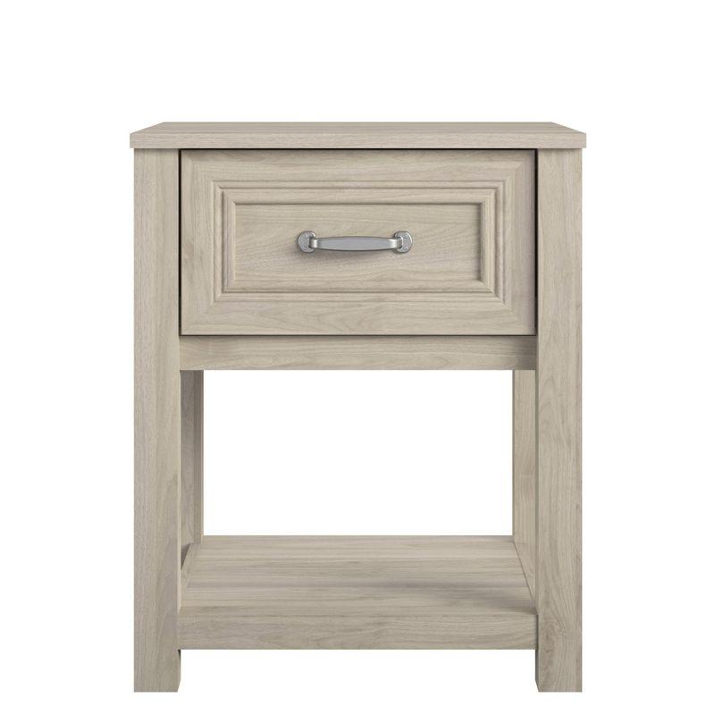 Sierra Ridge Levi Light Walnut Laminated Nightstand for Kids