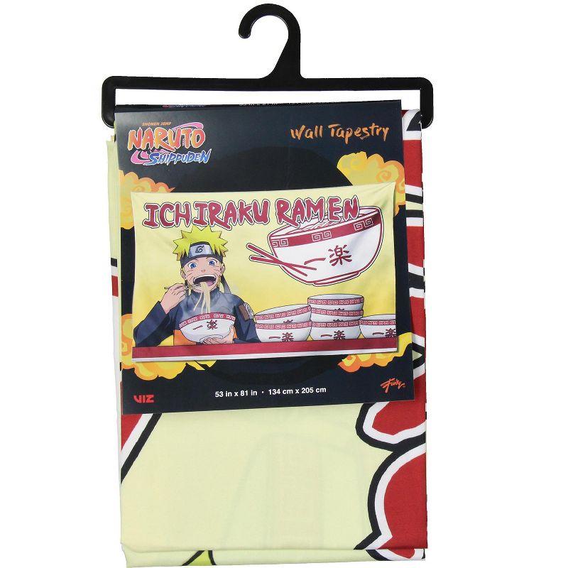 Naruto Shippuden Tapestry Wall Art Hanging Decor Anime Ichiraku Ramen 53" x 81"