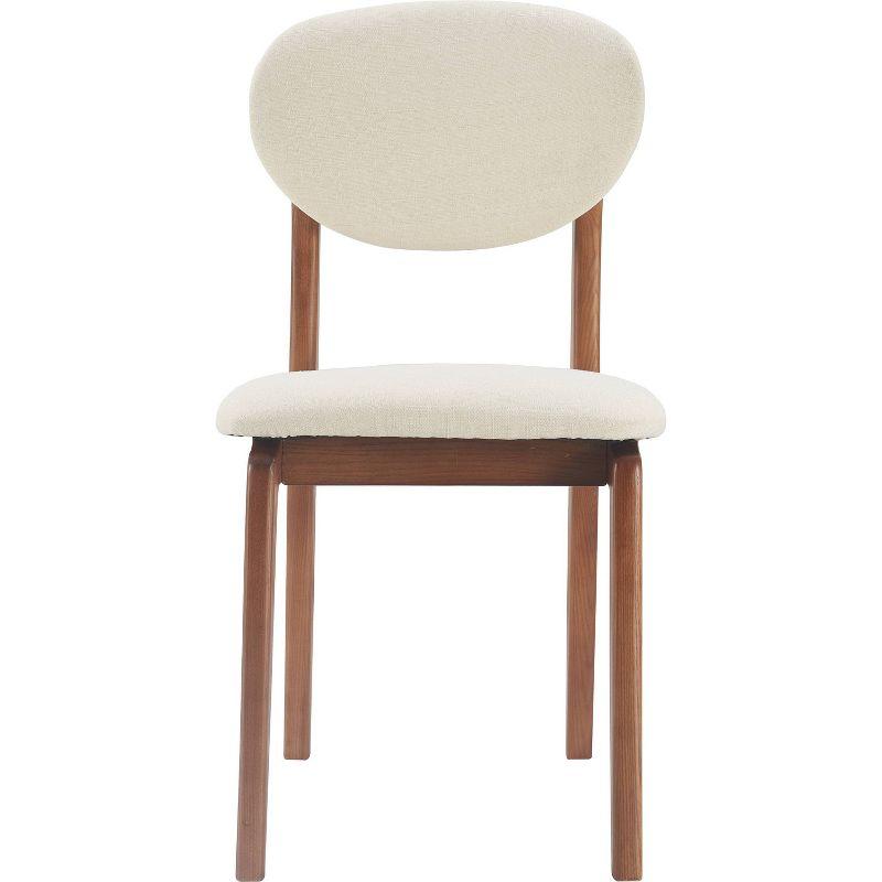 Elle Decor Coralie Mid-Century Modern Upholstered Dining Chair