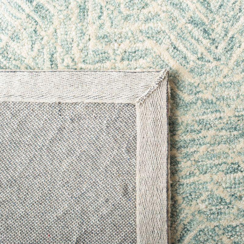 Capri CPR215 Tufted Indoor Area Rug - Blue/Ivory - 7'x7' - Safavieh