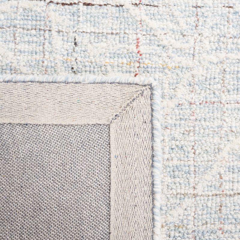 Metro MET881 Hand Tufted Indoor Accent Rug - Blue/Ivory - 3'x5' - Safavieh