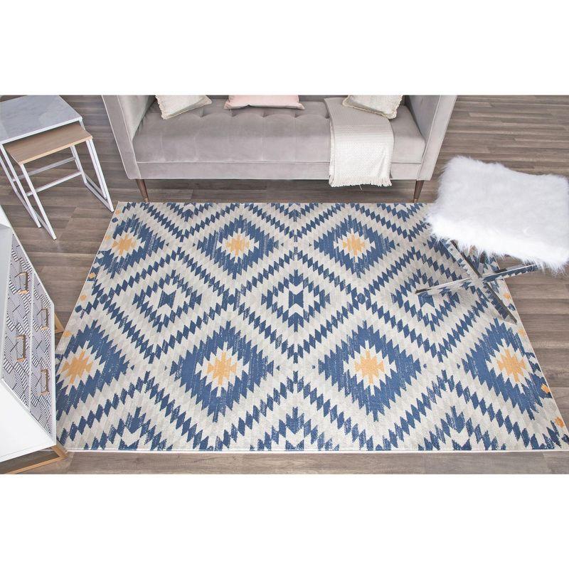 Bodrum Tribal Kilim Honey Area Rug