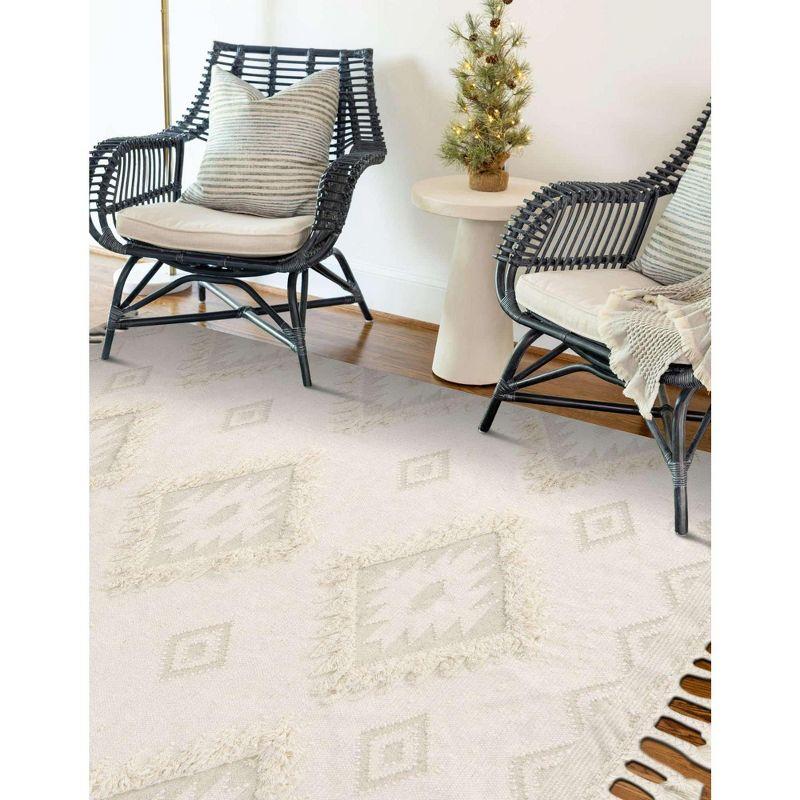 Unique Loom 8' 0 x 10' 0 Mesa Papago Ivory Area Rug