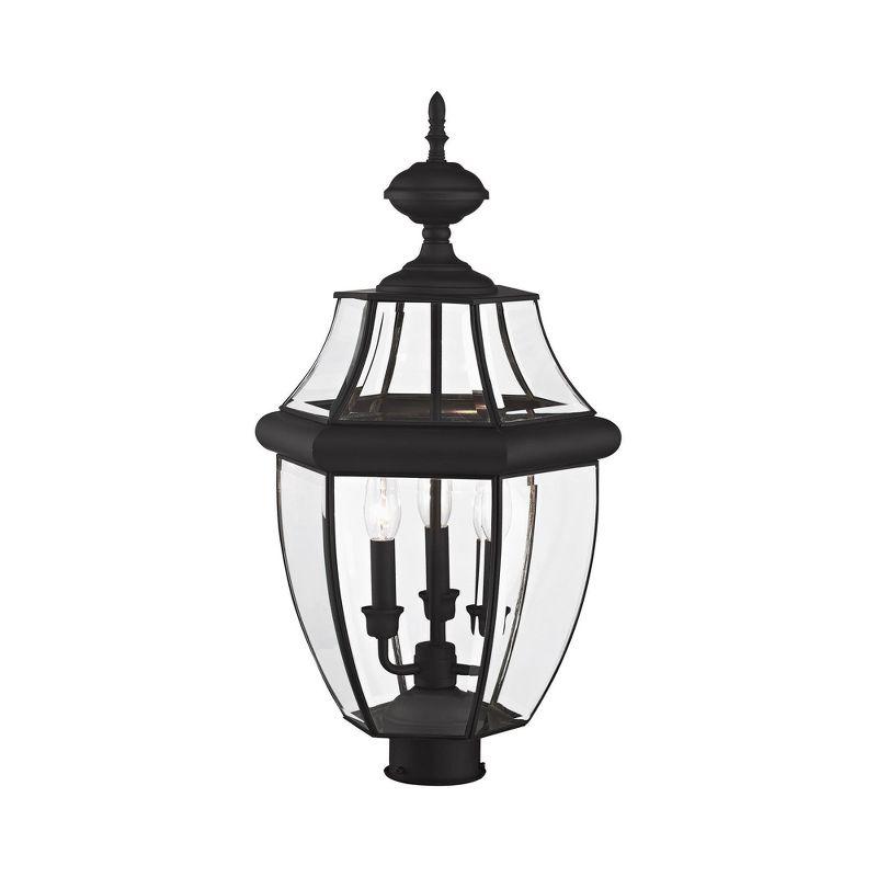 Livex Lighting Monterey 3 - Light Lantern in  Black