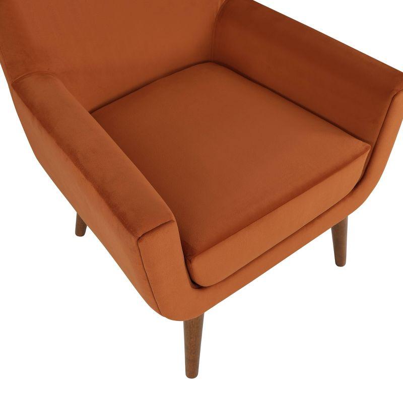 Comfort Pointe Accera Mid - Century Velvet Arm Chair