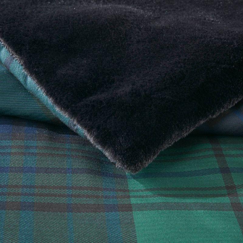 Woolrich Woolrich Bernston Faux Wool to Faux Fur Down Alternative Comforter Set