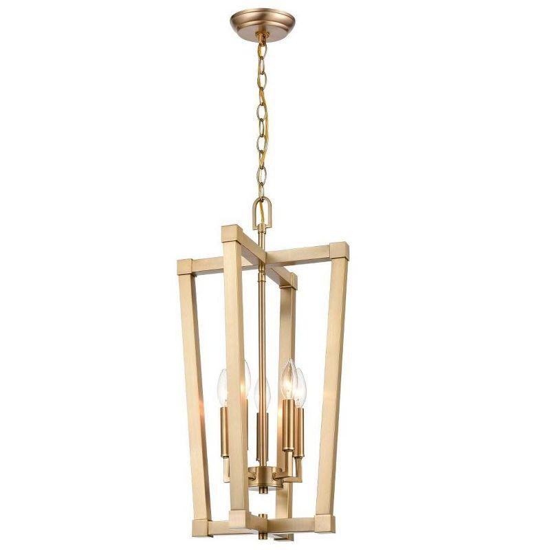 Millennium Lighting 5 - Light Pendant in  Modern Gold