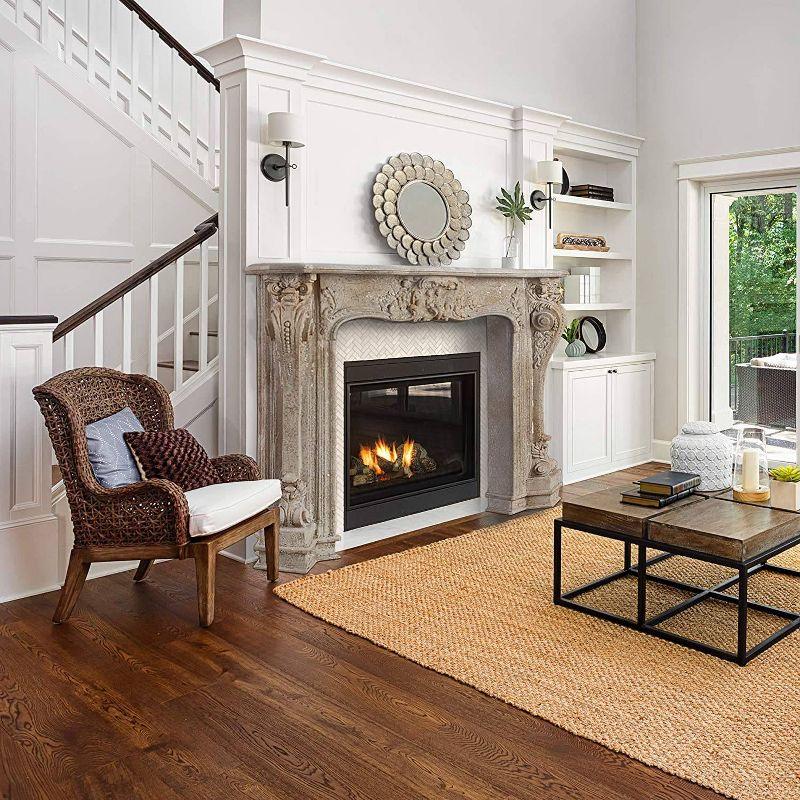 One Allium Way® Berthine Ornate Decorative Fireplace Mantel