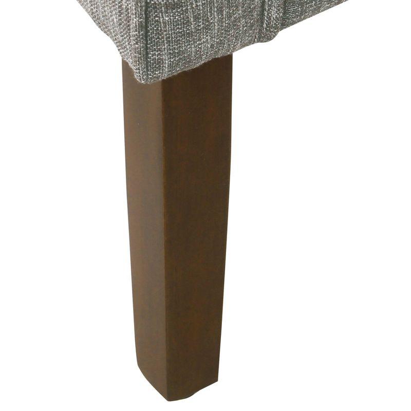 Modern Barrel Accent Chair Gray - HomePop: Upholstered Side Chair for Bedroom & Living Room, Comfort Seating