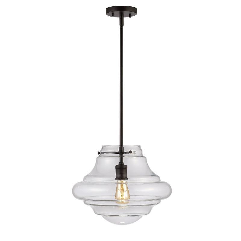 Oslen 15" Pendant - PND4115 - Oil Rub Bronze - Safavieh