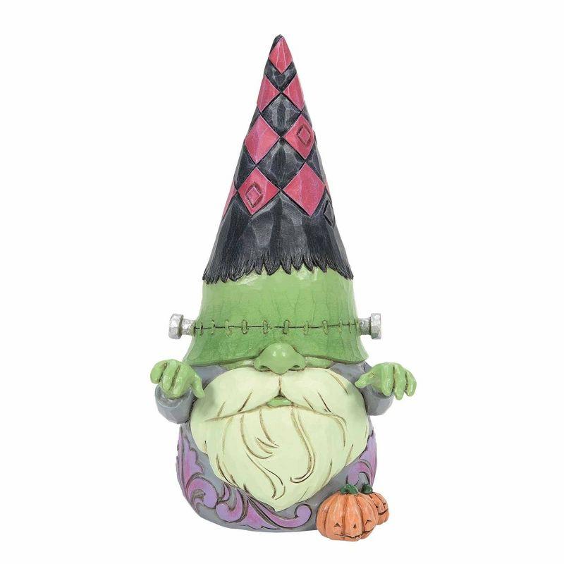 Jim Shore 6.5 Inch Green Monster Halloween Gnome Figurine