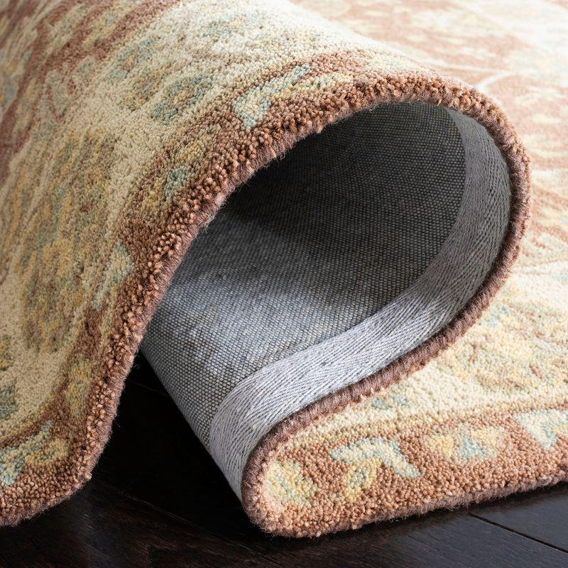 Antiquity AT315 Hand Tufted Accent Rug - Brown/Taupe - 2'x3' - Safavieh.