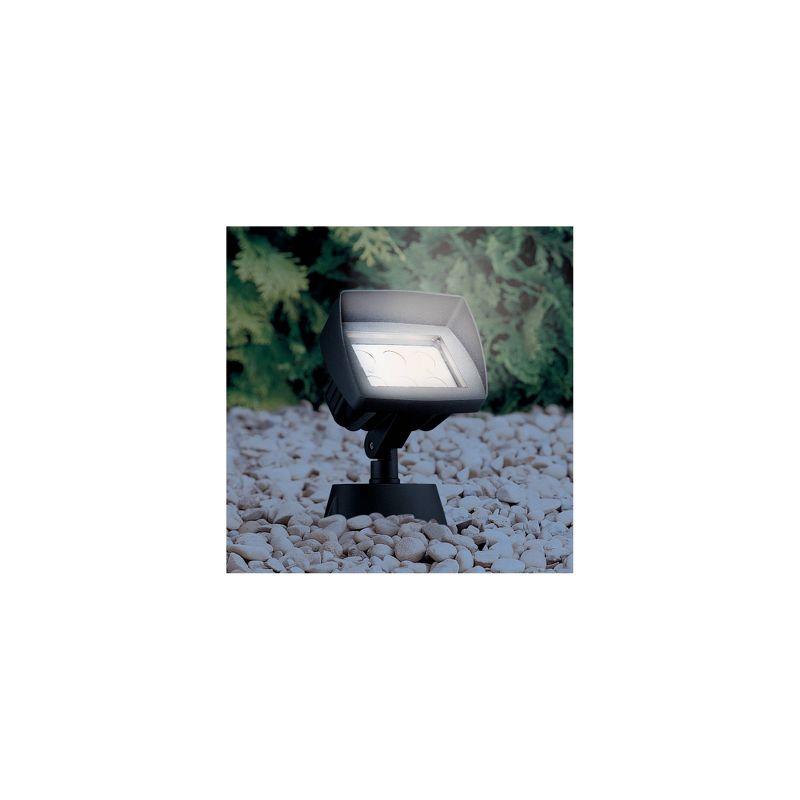 Super Duty Eastham 8" High Black LED Landscape Flood Light