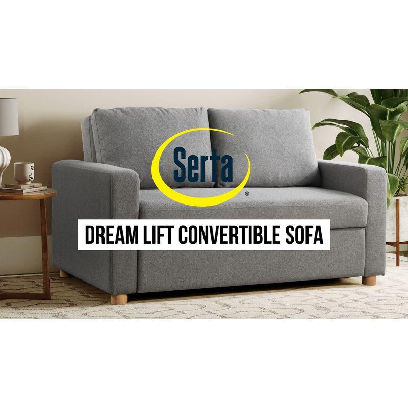 Serta Trinity Full Size Convertible Sleeper Sofa