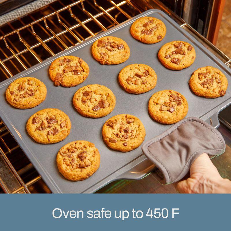 All-Clad Pro-Release Nonstick 3-Piece Cookie Sheet Set with Rack