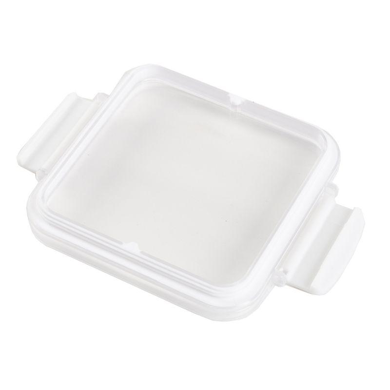 Clear Plastic 6-Piece Food Storage Container Set with Lids