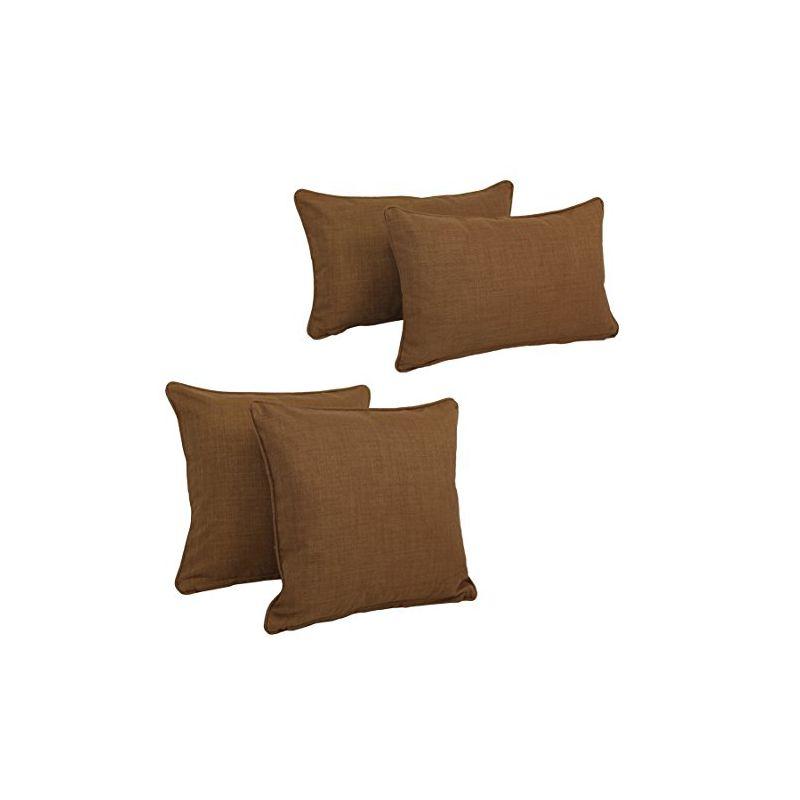 Indoor/Outdoor Reversible Throw Pillow