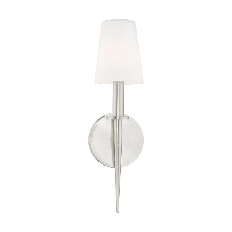 Livex Lighting Witten 1 - Light Wall Light in  Brushed Nickel