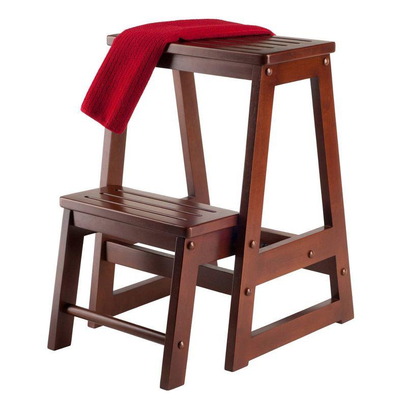 Calimesa 2 - Step Wood Lightweight Folding Step Stool