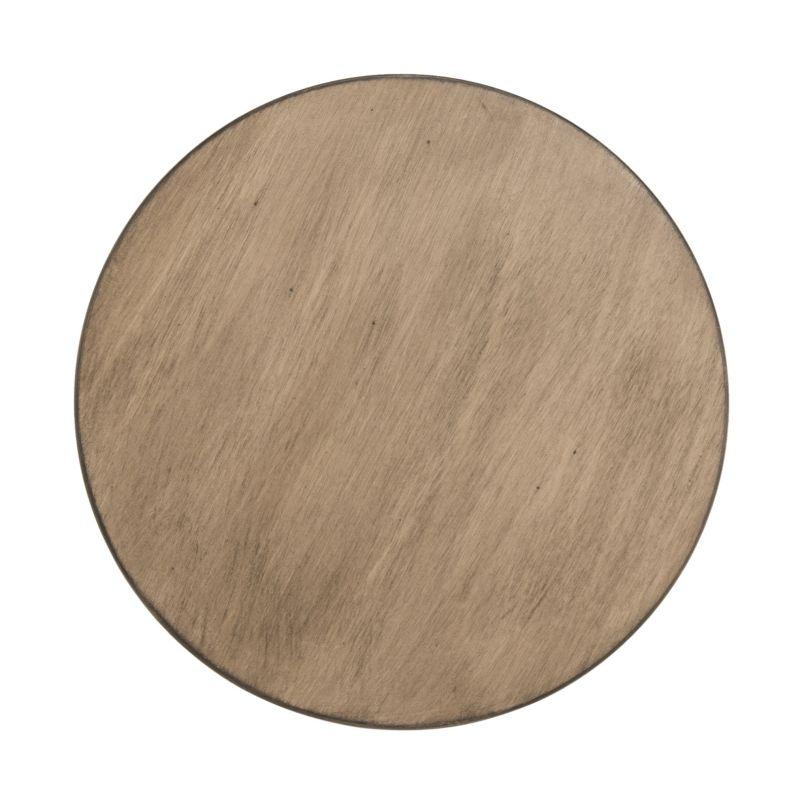 Orion Round Accent Table - ACC5700B - Light Brown - Safavieh