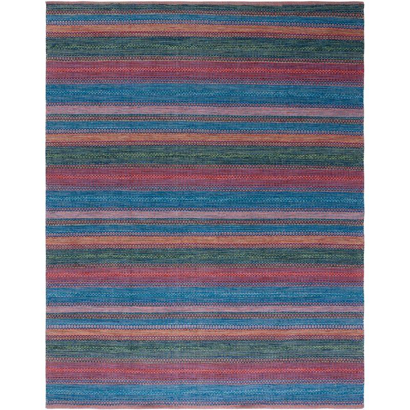 Kilim KLM475 Hand Woven Area Rug - Orange/Green - 8'x10' - Safavieh.