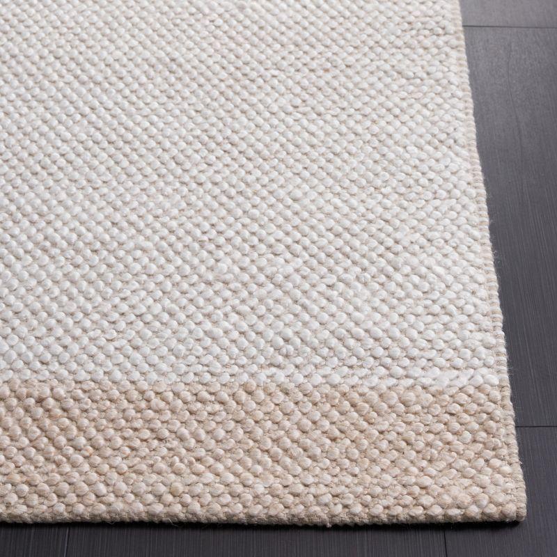 Natura NAT324 Flat Weave Indoor Area Rug - Ivory/Beige - 5'x8' - Safavieh