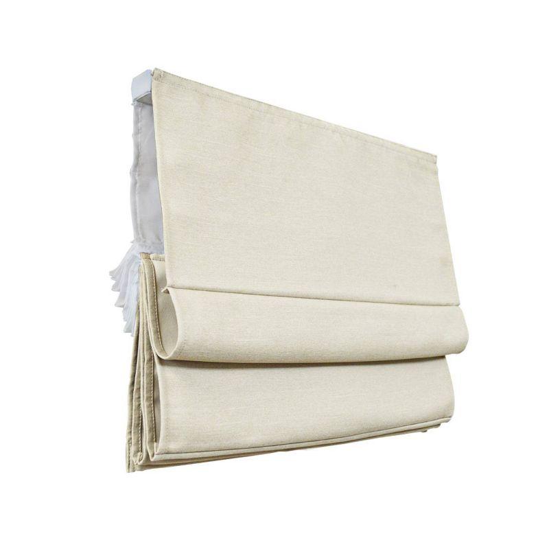 36"x64" Chicology Blackout Roman Shade Moon Shell